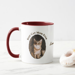 Beste Katzenmutter Aller Zeiten Benutzerdefiniert Tasse