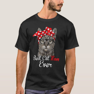 Beste Katzenmutter Aller Zeiten  Katzenmama Mutter T-Shirt