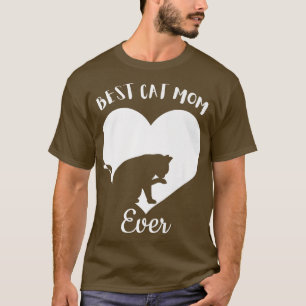 Beste Katzenmutter Allerliebste Schwarze Katzen Vi T-Shirt