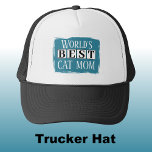 Beste Katzenmutter blau Truckerkappe<br><div class="desc">Feiern Sie die weltbeste Katzenmutter mit diesem stilvollen LKW-Hut! Ideal für Tierliebhaber, die stolz ihre felinenliebenden Herzen auf ihren Ärmeln (oder Köpfen!) tragen. Egal, ob Sie sich Sorgen machen, den Park treffen oder einfach nur mit Ihren Pelzbabys herumhängen, dieser Hut behalte Ihnen cool und zeigt Ihre Liebe für Ihre tollen...</div>
