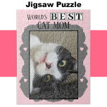 Beste Katzenmutter fügt Foto Rosa Grau hinzu Puzzle<br><div class="desc">Feiern Sie die purpurrote Katzenmutter in Ihrem Leben mit diesem charmanten Puzzle! Dieses nachdenkliche Geschenk ist ideal für alle Tierliebhaber, mit einem bezaubernden Design, das ihre Liebe für ihre Freundin zeigt. Ob sie nun eine Erinnerung an ihren Lieblings-Kätzchenmoment zusammenzaubert oder einfach nur entspannende Ausfallzeiten genießt, dieses Rätsel ist eine wunderbare...</div>
