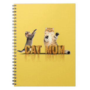 Beste Katzenmutter je   Katzenmama-Geschenk Notizblock