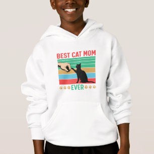 beste Katzenmutter Katzenliebhaber-Design Hoodie
