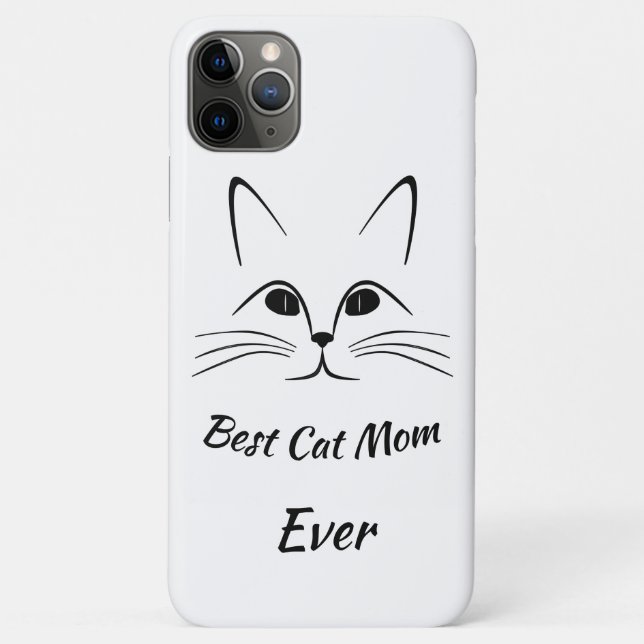 Beste Katzenmutter überhaupt Case-Mate iPhone Hülle (Rückseite)