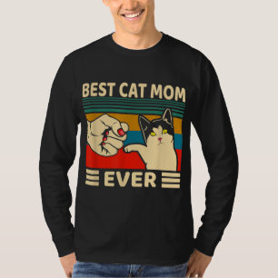 Beste Katzenmutter überhaupt Frauen Vintage Bump F T-Shirt