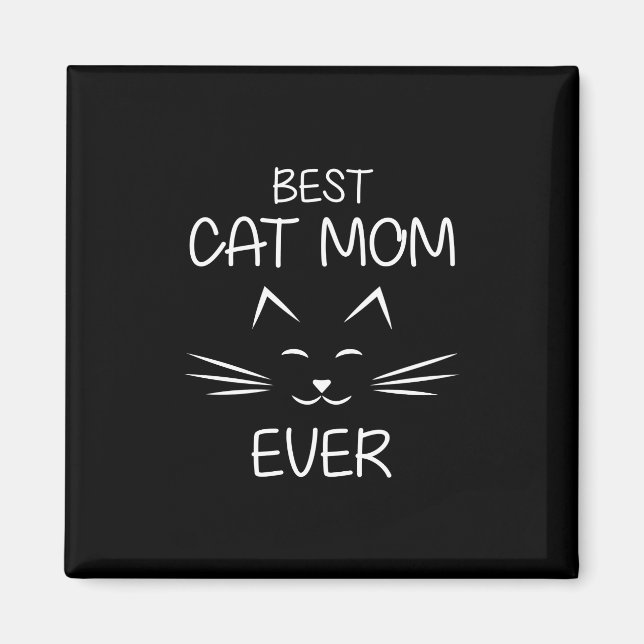 Beste Katzenmutter überhaupt Magnet (Vorne)