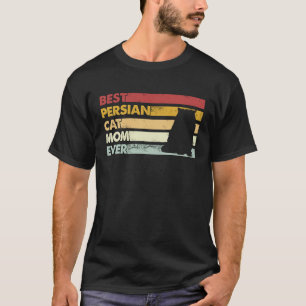 Beste Katzenmutter überhaupt Mutter Perserkatze T-Shirt