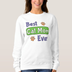 Beste Katzenmutter überhaupt Sweatshirt