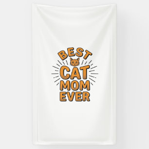 Beste Katzenmutter überhaupt Vintage-Engravingsdes Banner