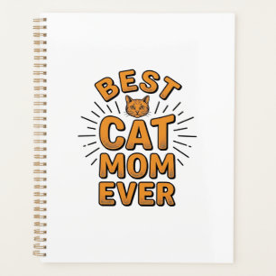 Beste Katzenmutter überhaupt Vintage-Engravingsdes Planer