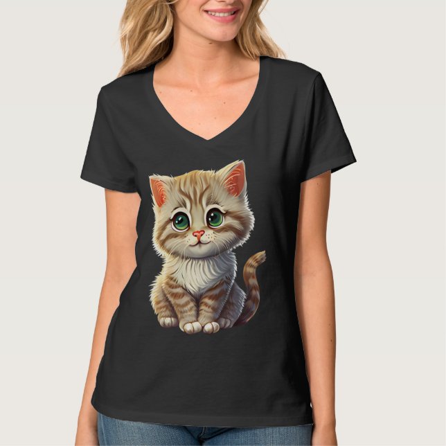 Beste Katzenmutter und Katzenvater T-Shirt (Vorderseite)