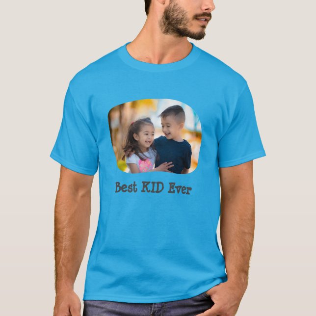 Beste KID-Version für Ihr horizontales Foto T-Shirt (Vorderseite)