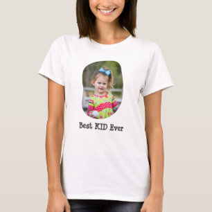 Beste KIDs Hochladen Ihres Fotos T-Shirt