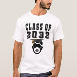 Beste Klasse 2033 Abschluss erster Schultag T-Shirt