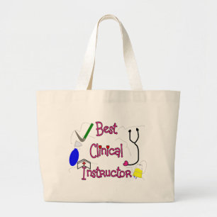 Beste klinische Lehrer-Taschen-Tasche Jumbo Stoffbeutel