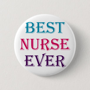 Beste Krankenschwester je Button