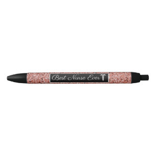 Beste Krankenschwester je Rosa Rose Gold Imitate G Kugelschreiber