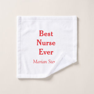 Beste Krankenschwester jemals medizinischer Fachma Waschlappen
