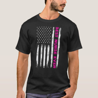 Beste Krankenschwester überhaupt mit uns amerikani T-Shirt