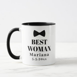 Beste Krawatte-Bughochzeit Tasse