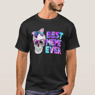 Beste Krawatte je Skull Pink Bow Galaxy Mutter T-Shirt