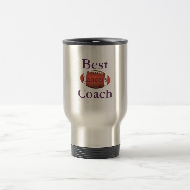 Beste Lancers-Trainer-Reise-Tasse Reisebecher (Mittel)