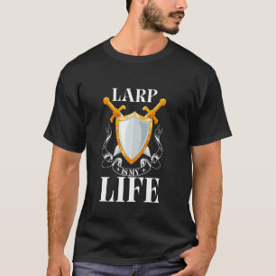 Beste Larping-Kunst für Männer Frauen Kinder Rolle T-Shirt