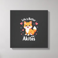 Beste Leben mit Akita Tank Top