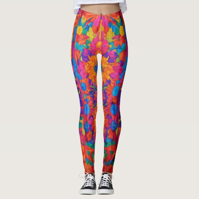 Beste LED-Lit-gedruckte Leggings (Vorderseite)