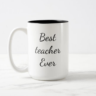Beste Lehrerin/Bester Lehrer Mug Zweifarbige Tasse