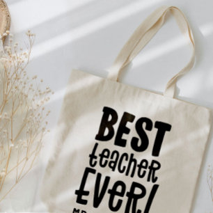 Beste Lehrerin je danken Ihnen Lehrerin modern Tragetasche