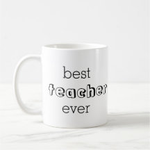 Beste Lehrerin je Geschenk-Tasse