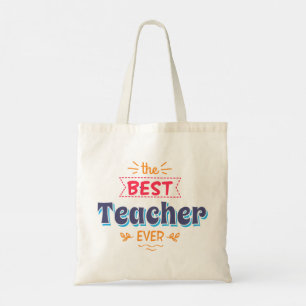 Beste Lehrerin je Geschenk Tragetasche