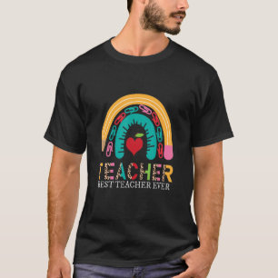 Beste Lehrerin je Lehrerin Lehrerin Lehrerin Lehre T-Shirt