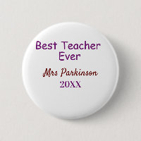 Beste Lehrerin je Name Datum Jahr einfache Schule