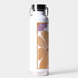 Beste Lehrerin Moderne Aquarellblume Flasche Wasse