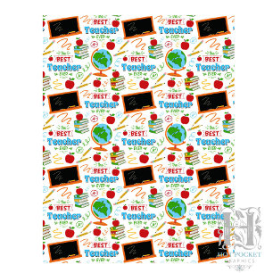 Beste Lehrkraft Scrapbook Papier