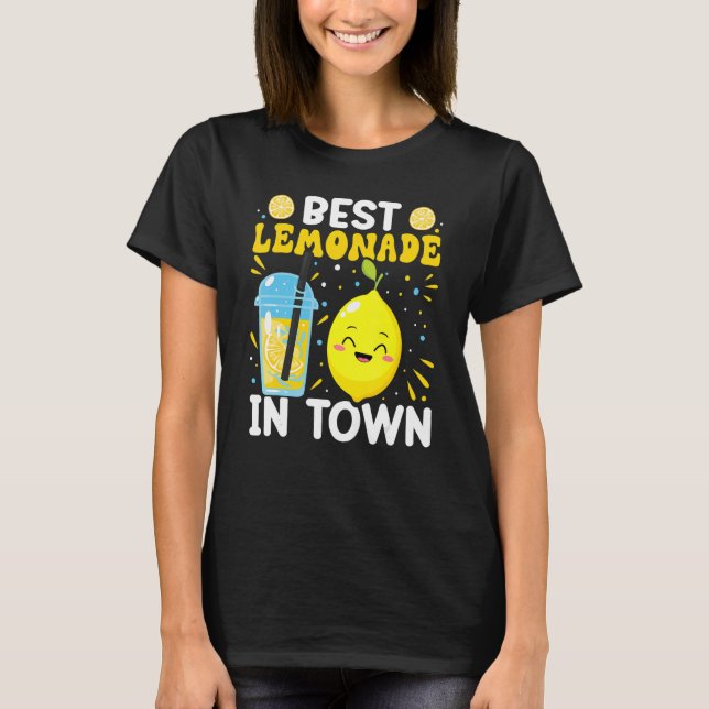 Beste Limonade in der Stadt für Lemonade Stand T-Shirt (Vorderseite)