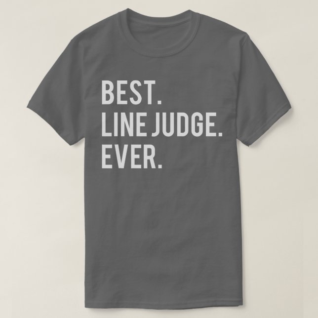 Beste Linie Richter je Funny Volleyball T-Shirt (Design vorne)