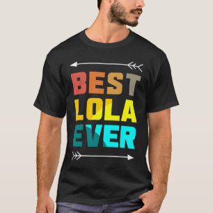 Beste Lola je Liebe Mutter Mama Filipino Granny Gr T-Shirt