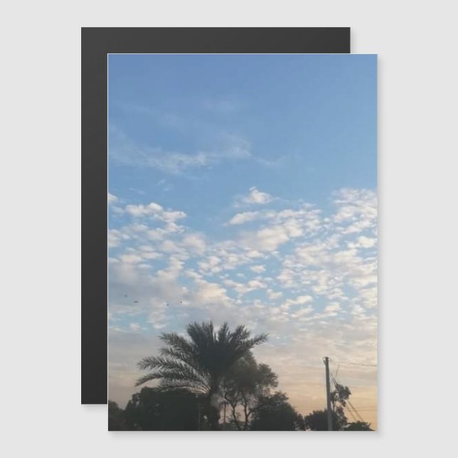 Beste Magnetkarte, Größe: 5"x7" Magneteinladung (Vorne/Hinten)