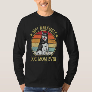 Beste Malamute Hund-Mama je Alaskan Malamute T-Shirt