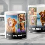 Beste Mama 8 Foto Collage Kaffeetasse<br><div class="desc">Personalisierte beste Hunde Mama je 8 Foto Collage Kaffee Tasse. Diese individuelle Tasse ist das ideale Geschenk für die stolze Hundemutter in Ihrem Leben und feiert ihre besondere Bindung mit ihrer wütenden Freundin(en). Mit einer Collage von acht wertvollen Fotos erschließt diese Tasse mit jedem Schluck Lieblingsmomente für eine herzzerwärmende Erinnerung....</div>