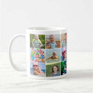 Beste Mama 9 Fotocollage Muttertag Kaffeetasse