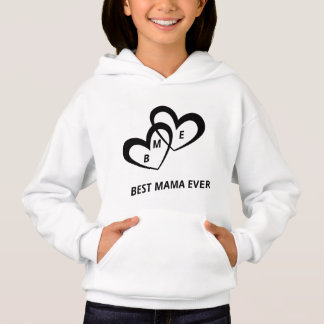 Beste Mama Aller Zeiten -Elegante Herzen  Hoodie
