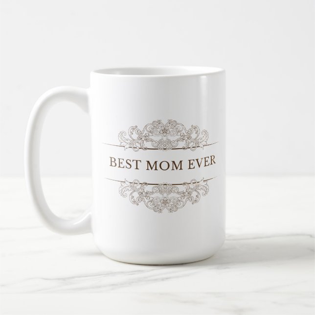 "Beste Mama aller Zeiten" Kaffeetasse (Links)