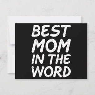 Beste Mama am Weltmüttertag 2025 Save The Date