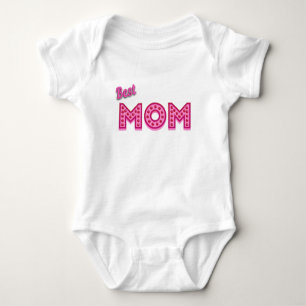 Beste Mama Beste Mama je Beste Mutter Baby Strampler