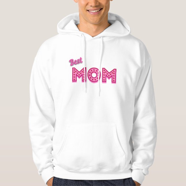Beste Mama Beste Mama je Beste Mutter Hoodie (Vorderseite)