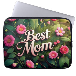 Beste Mama Blumenkohl-Blume für den Muttertag Laptopschutzhülle